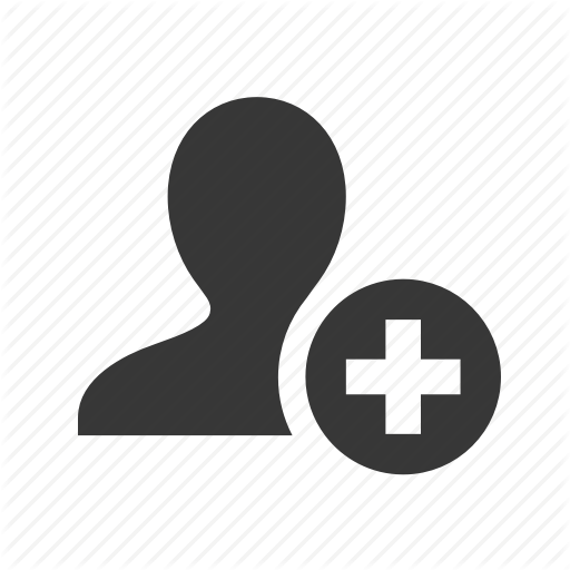 Add Contact, Add Friend, Blog, Raw, Simple, Social Media, Social