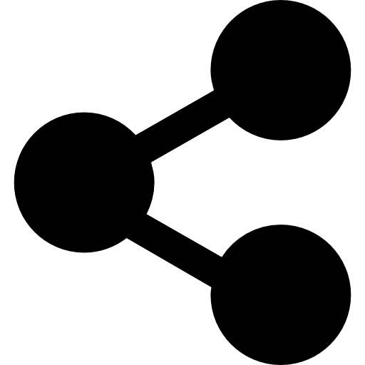 Share Black Solid Social Symbol Icons Free Download