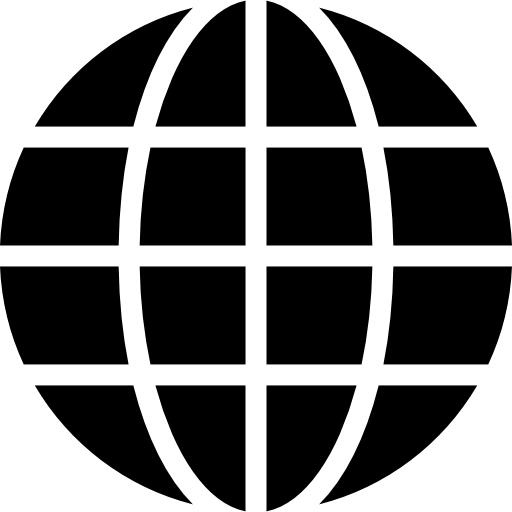 Earth Globe Symbol Of Grid Free Vector Icons Designed