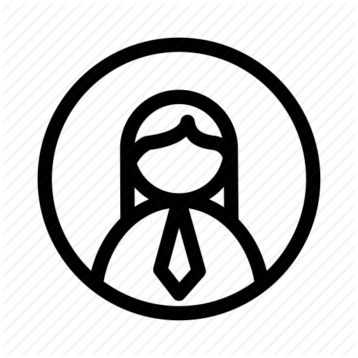 Girl, Social, User, Worker Icon