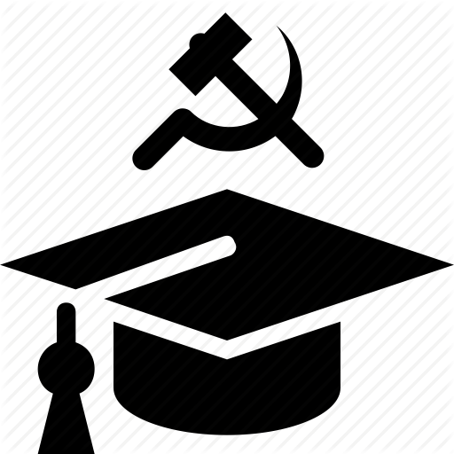 Cap, Degree, Diploma, Socialist Icon