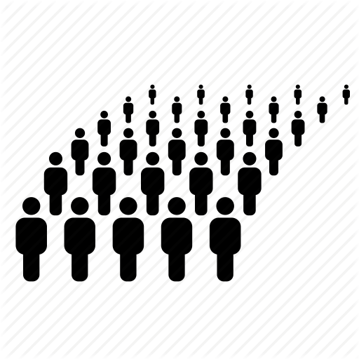 Crowd, Groups, Mass, People, Population, Social, Society Icon