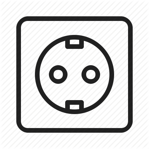 Electric, Electrical, Power, Socket Icon