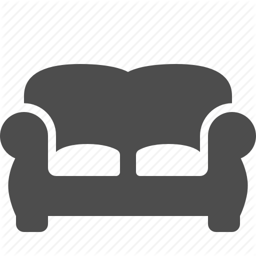 Couch, Home, Living Room, Room, Sofa Icon