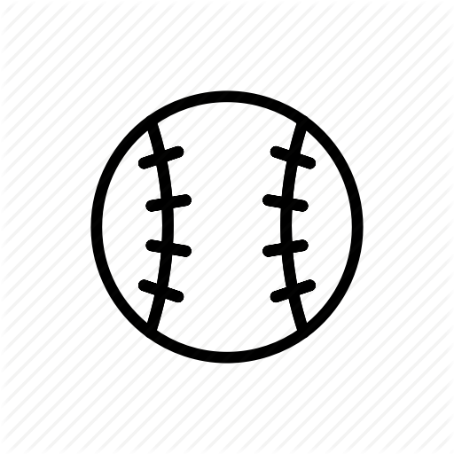 Ball, Game, Play, Softball, Sport Icon