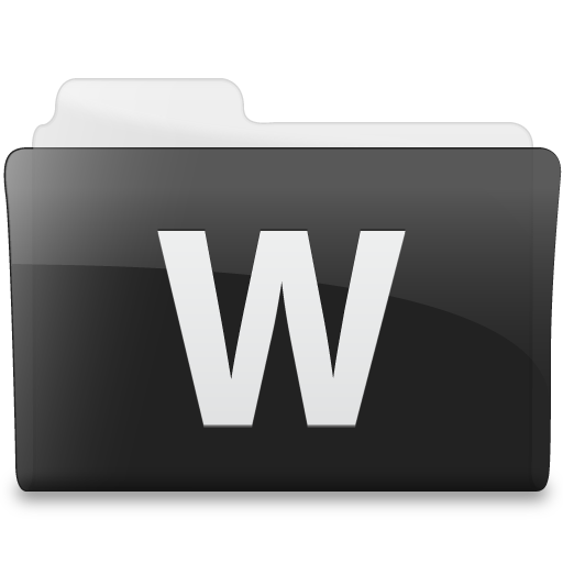 Folder Microsoft Word Icon