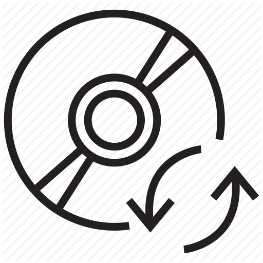 Cd, Disc, Dvd, Refresh, Software, Sync, Update Icon