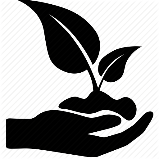 Green, Hand, Leaf, Leaves, Love, Nature, Soil Icon