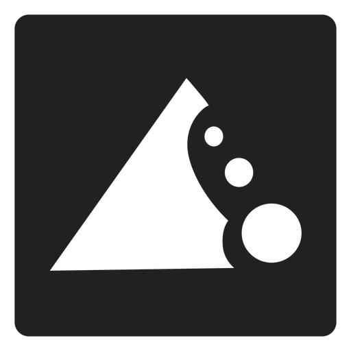Soil Erosion Square Icon