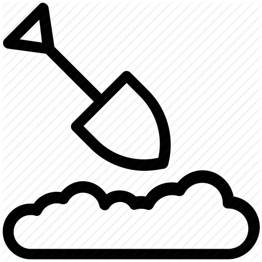 Digging, Gardening, Ground, Planting, Shovel, Soil, Tool, Yard Icon