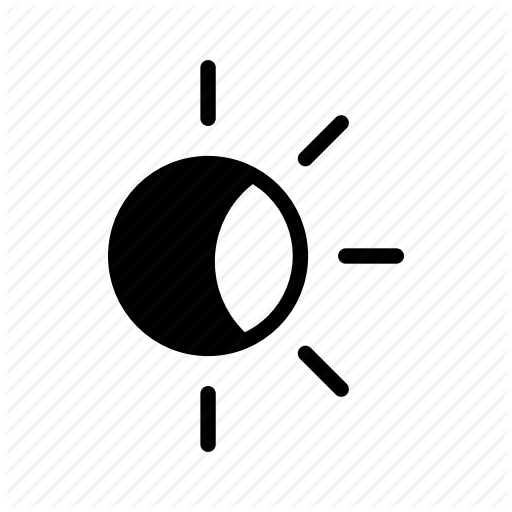 Forecast, Solar, Solar Eclipse, Sun, Weather Icon