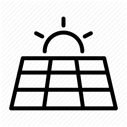 Ecology, Energy, Solar, Solar Energy, Solar Panel Icon