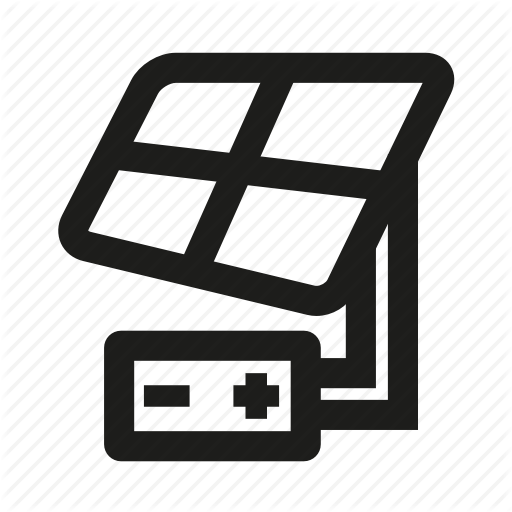 Battery, Energy, Generation, Panel, Solar Icon