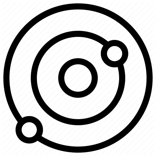 Astronomy, Science, Solar, System Icon