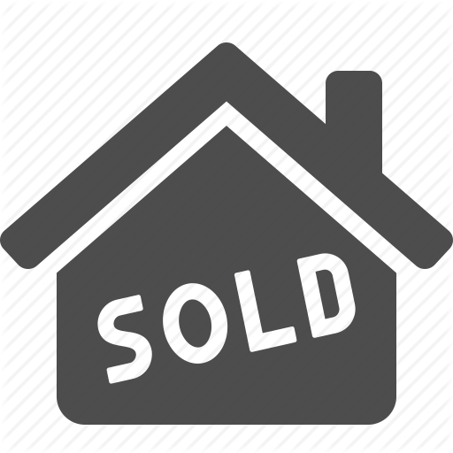 Home, House, Real Estate, Sold Icon