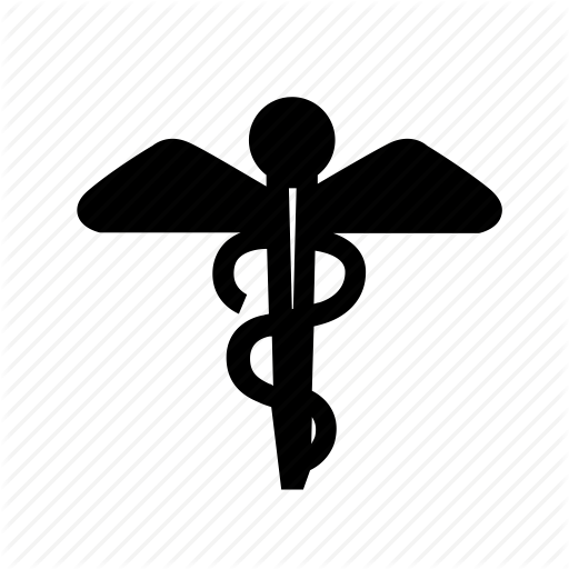 Caduceus, Drugs, Medical, Medical Symbol, Snakes, Wings Icon