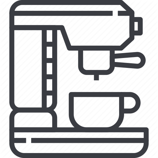 Caffeine, Coffee, Cup, Drink, Espresso, Machine, Maker Icon
