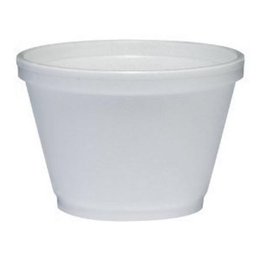 Dart Solo White Foam Polystyrene Food Container