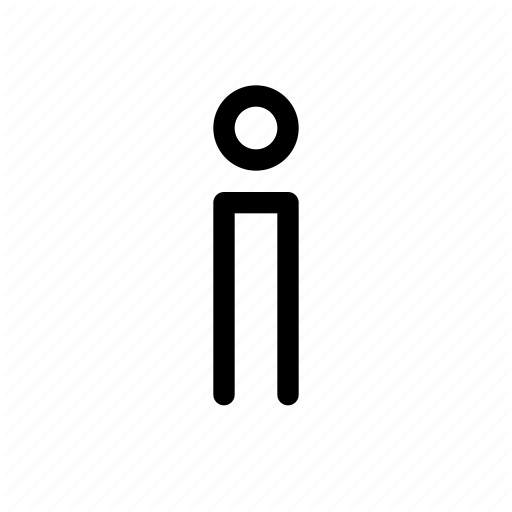 Alone, Individual, One, Solo, Student Icon