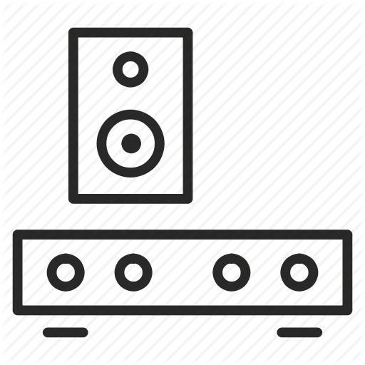 Audio, Player, Sound, Soundbar Icon