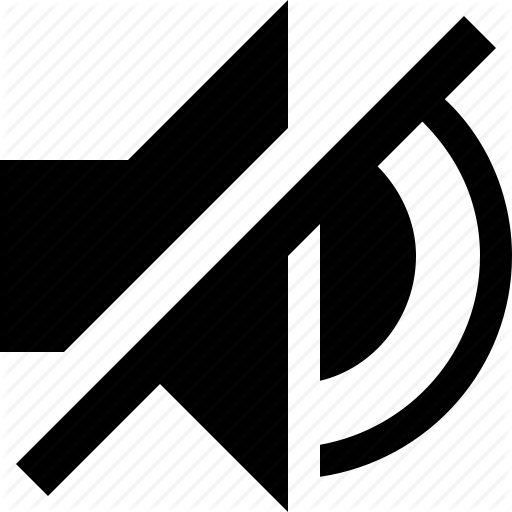 No, Sound, Speaker, Volume Icon