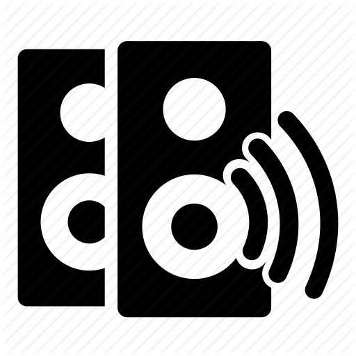 Communication, Music, Sound, Speaker, Wireless Icon