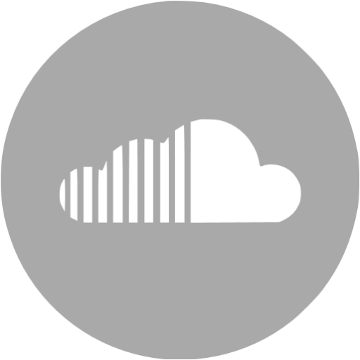 Dark Gray Soundcloud Icon