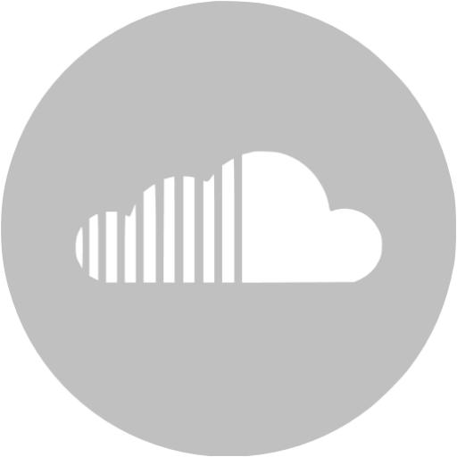 Silver Soundcloud Icon