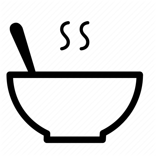 Bowl, Food, Hot Food, Soup Icon