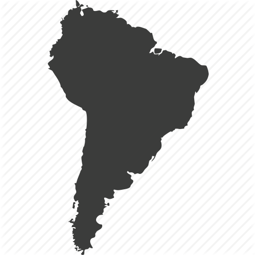 America, Continent, Continents, Countries, Location, Map, South