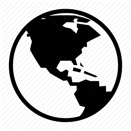 Canada, Globe, Mex North America, South America, Terra, Us Icon