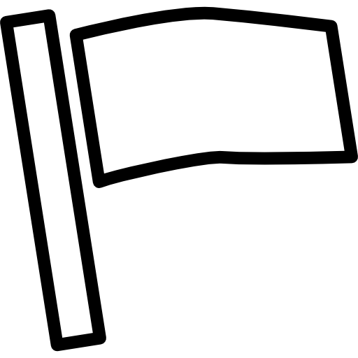 Flag Outline Icons Free Download