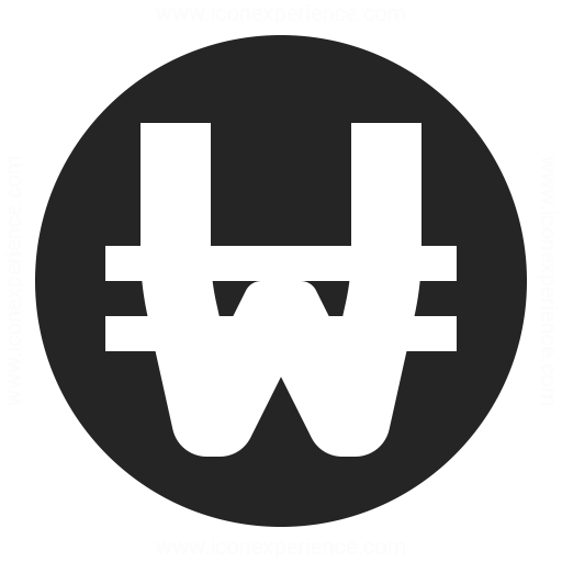 Currency Won Icon Iconexperience