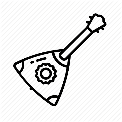 Balalaika, Guitar, Instrument, Music, Russian, Soviet, String Icon