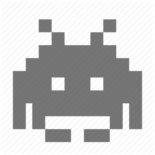 Space Invaders, Video Games Icon