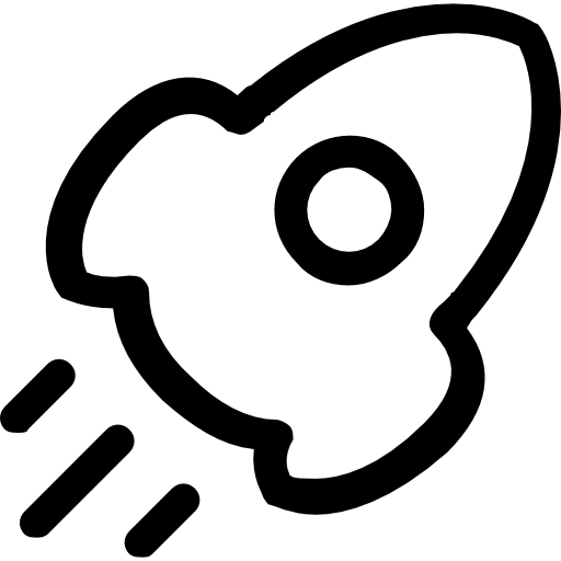 Rocket Flat Icon