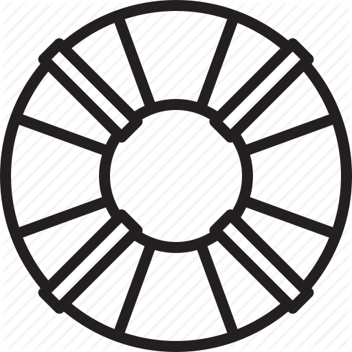 Contact Support, Help, Life Buoy, Marine, Safe Belt, Sea, Support Icon