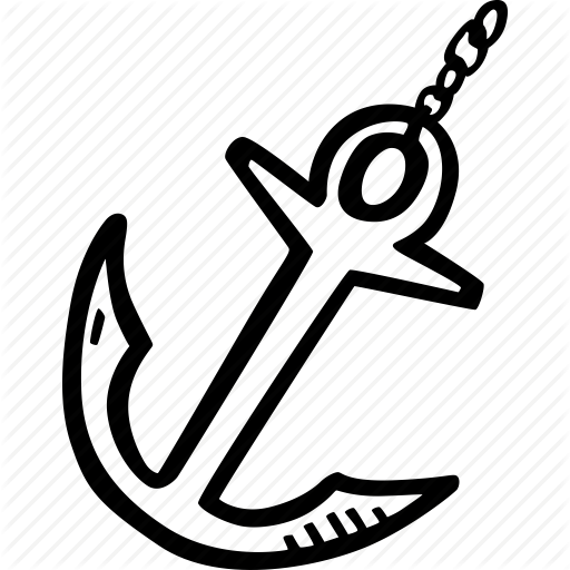 Anchor, Biology, Marine, Sea Icon