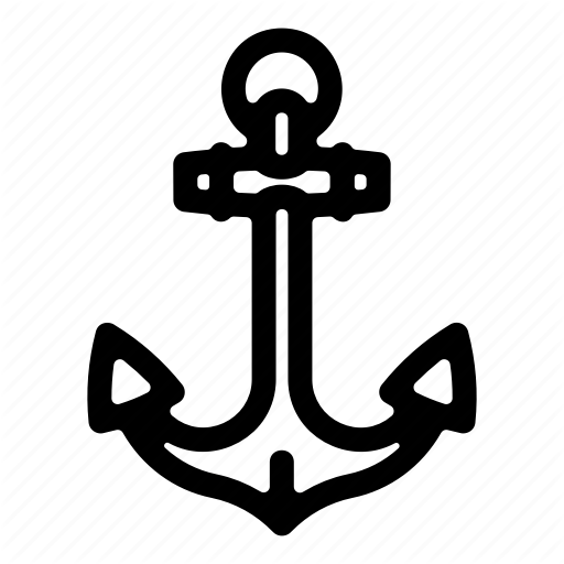 Anchor, Marine, Mark, Sea Icon