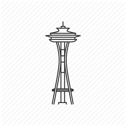 Building, Famous, Landmark, Needle, Seattle, Space Needle, Tower Icon