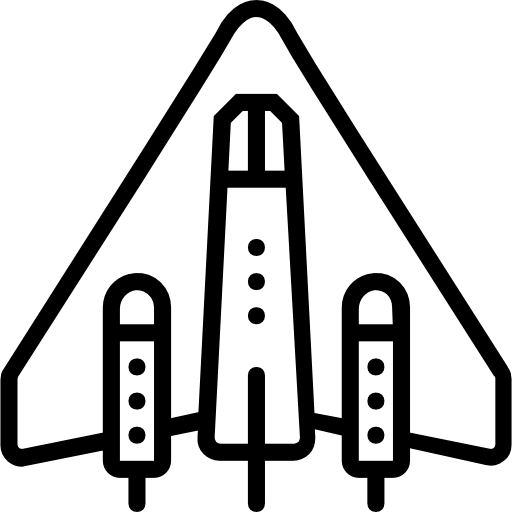 Spaceship Icon Space Set Smashicons