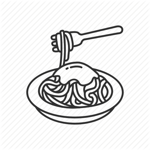 Eat, Food, Gastronomy, Meal, Noodles, Pasta, Spaghetti Icon