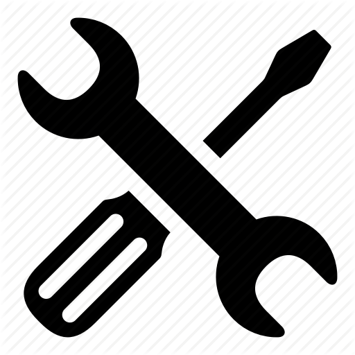 Maintain, Repair, Screwdriver, Service, Spanner, Tool, Wrench Icon