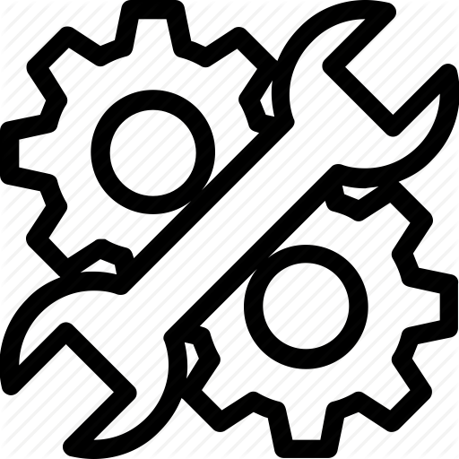 Cogs, Maintenance, Repair, Services, Spanner Icon