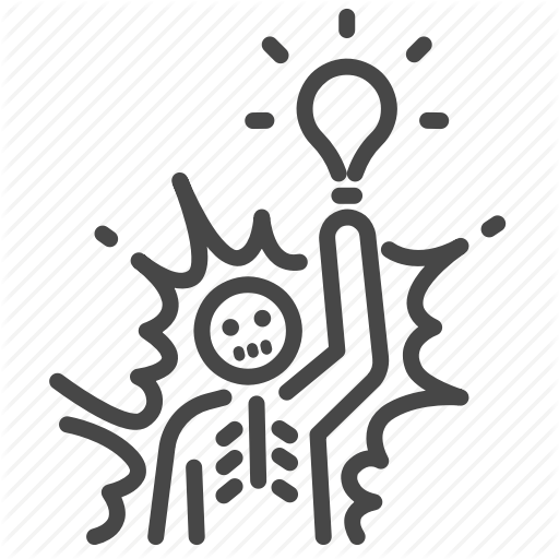 Creative, Creativity, Electricity, Idea, Innovation, Shock, Spark Icon