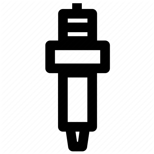 Motorcycle, Part, Spare, Spark Plug Icon