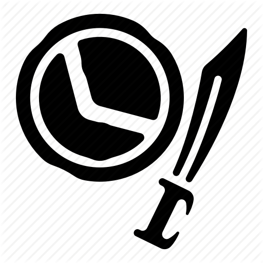 Archeology, History, Old, Shield, Spartan, Sword, Weapon Icon