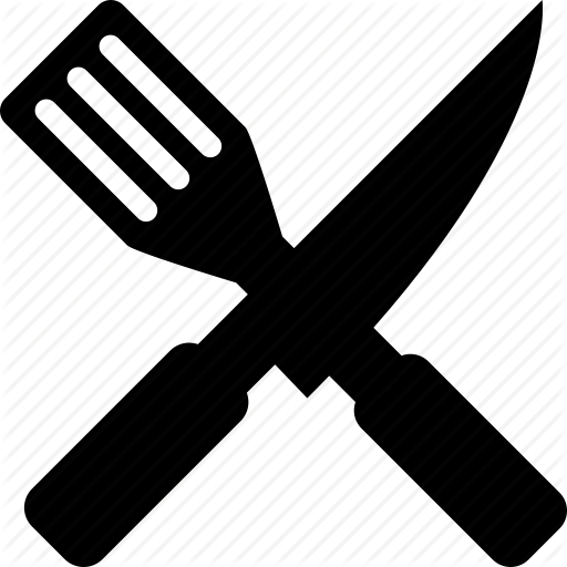 Cooking, Kitchen, Knife, Spatula Icon