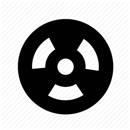 Atomic, Nuclear, Radiation, Science, Toxic, Warning Icon