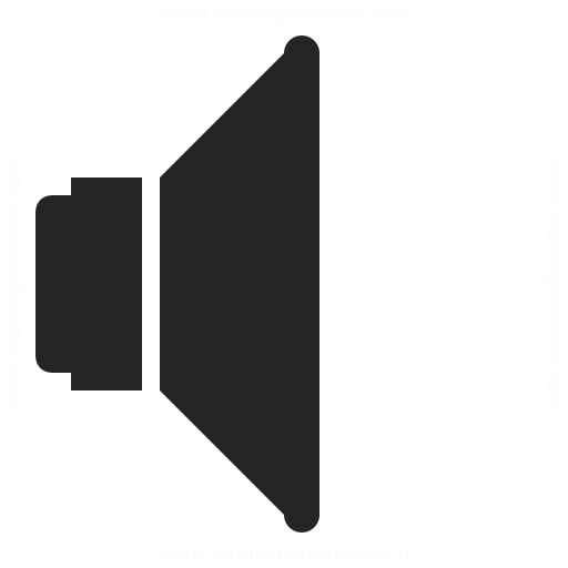 Loudspeaker Icon Iconexperience